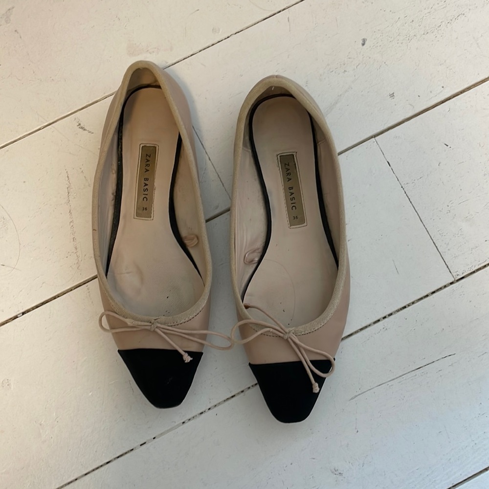 Zara ballet flats